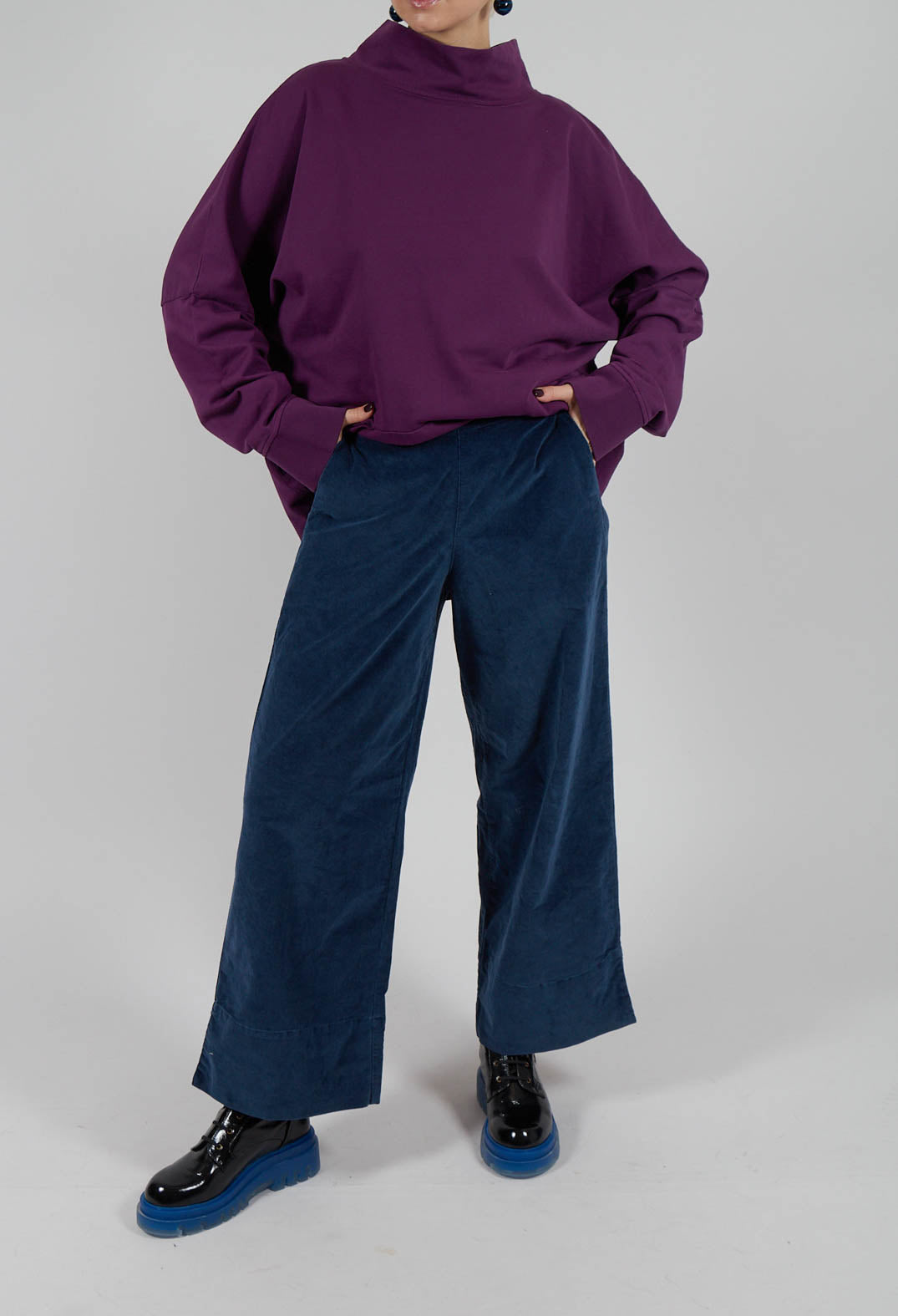 Ido Trousers in Dark Night