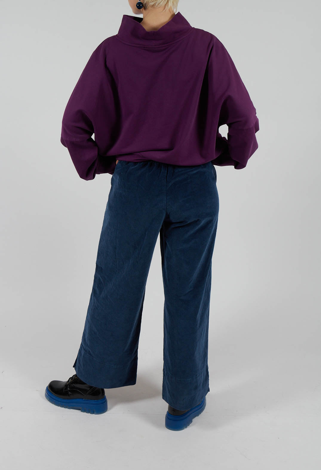 Ido Trousers in Dark Night