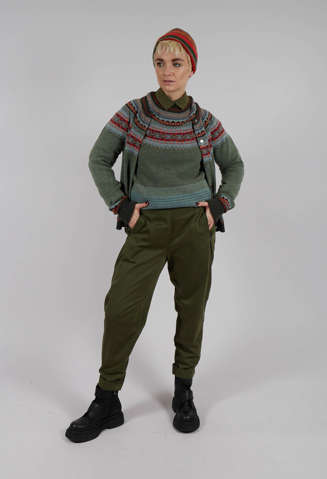 Mikumi Blouse in Khaki