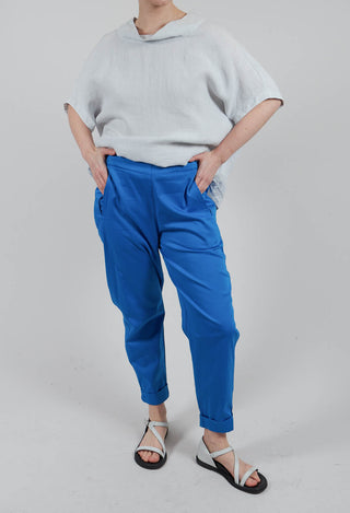 Geisha Long Trousers in Cobalt