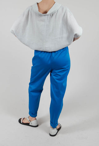 Geisha Long Trousers in Cobalt