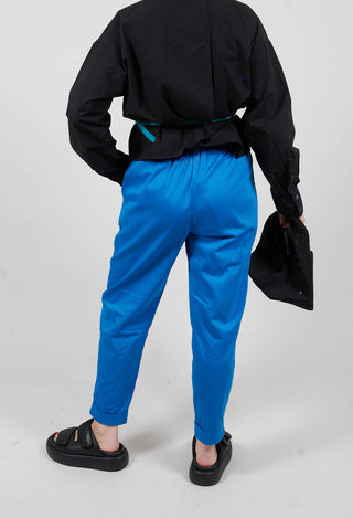 Geisha Long Trousers in Cobalt