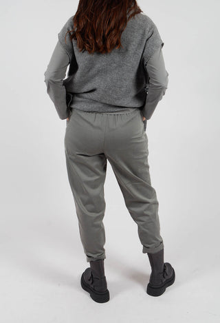 Geisha Long Trousers in Anthra