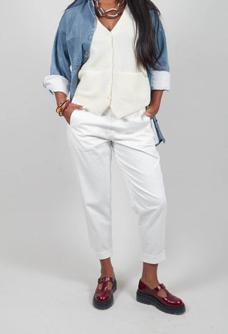 Geisha Long Trousers in  Undyed