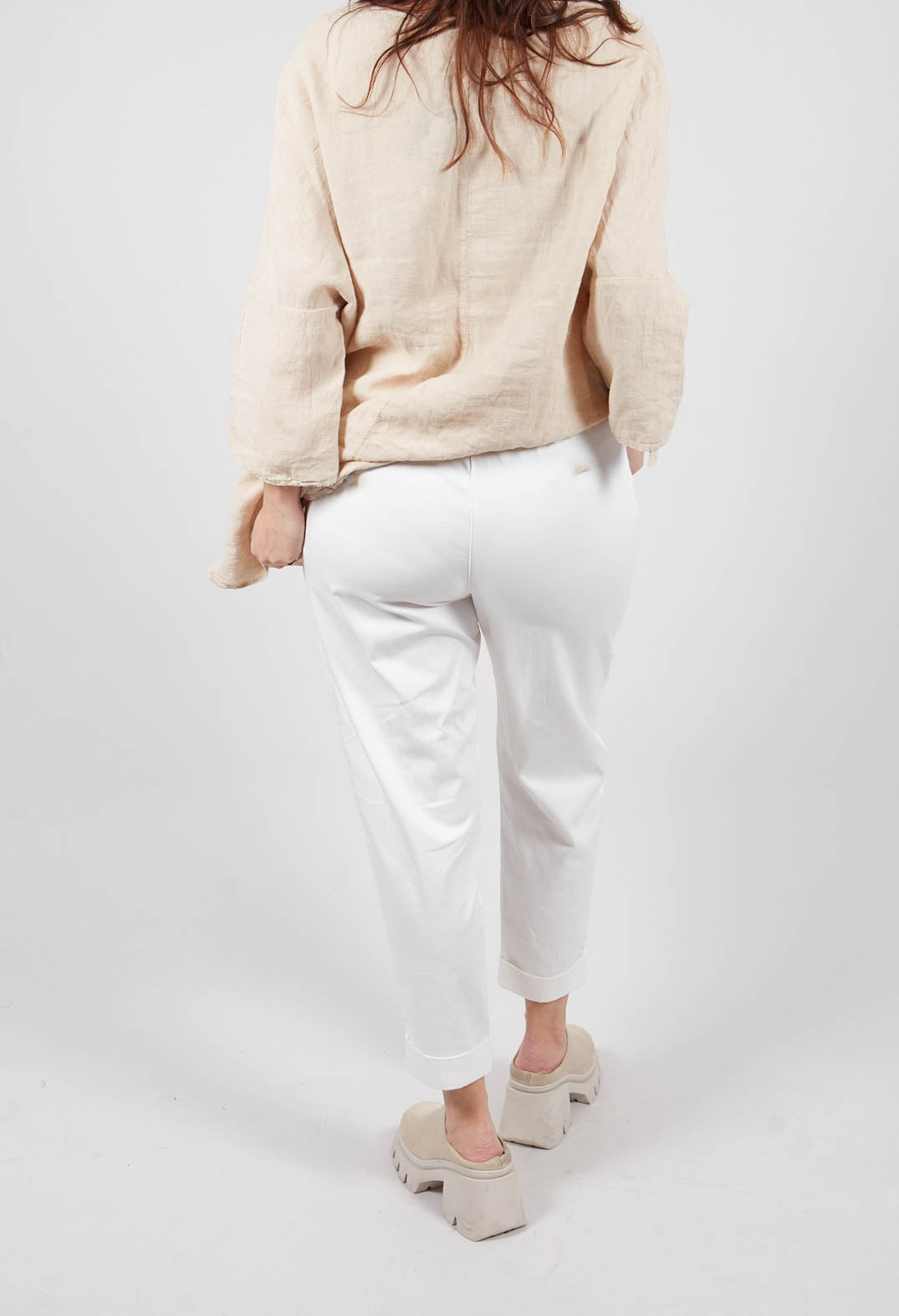Geisha Long Trousers in  Undyed
