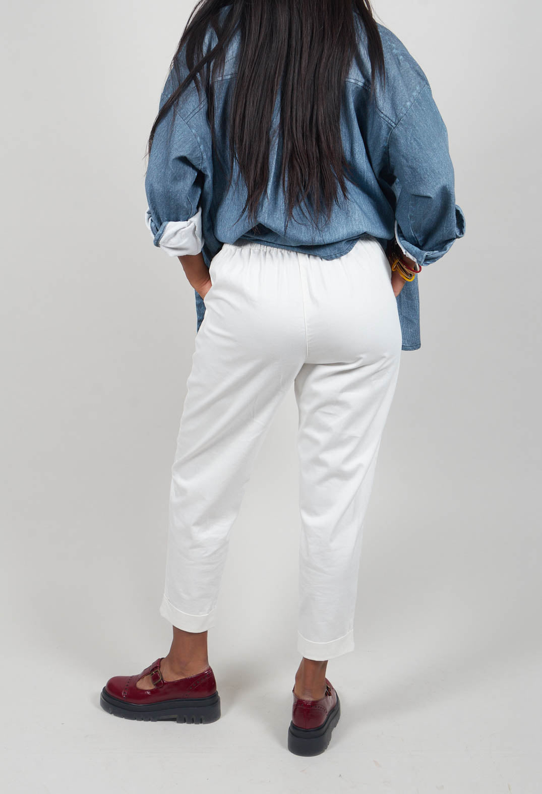 Geisha Long Trousers in  Undyed