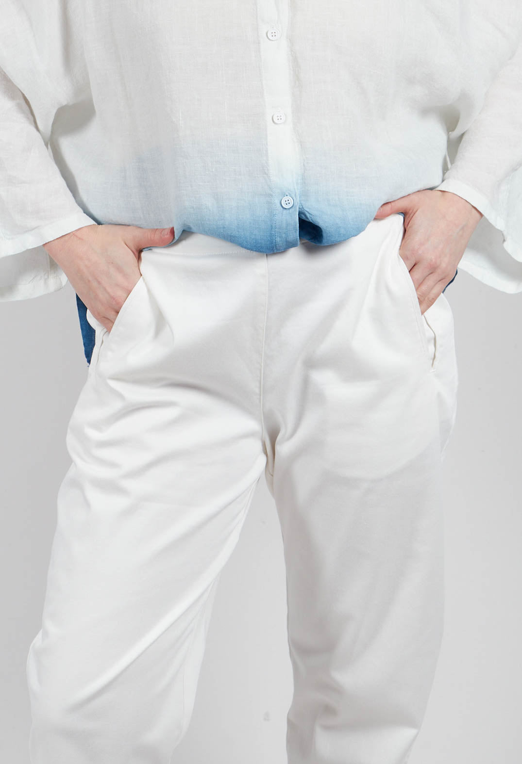 Geisha Long Trousers in  Undyed