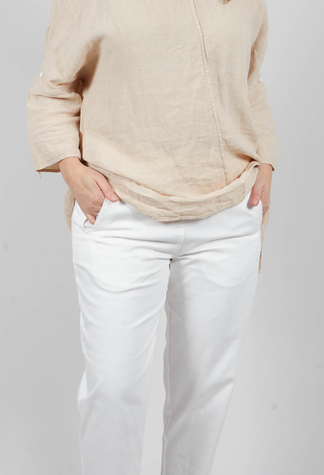 Geisha Long Trousers in  Undyed
