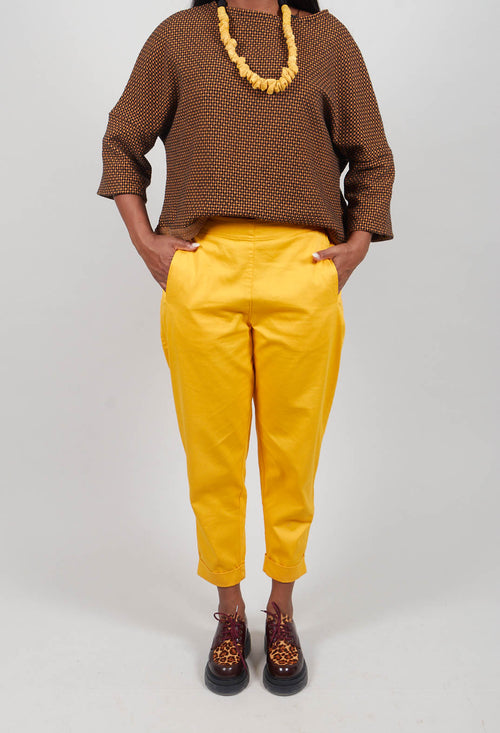 Geisha Long Trousers in Honey