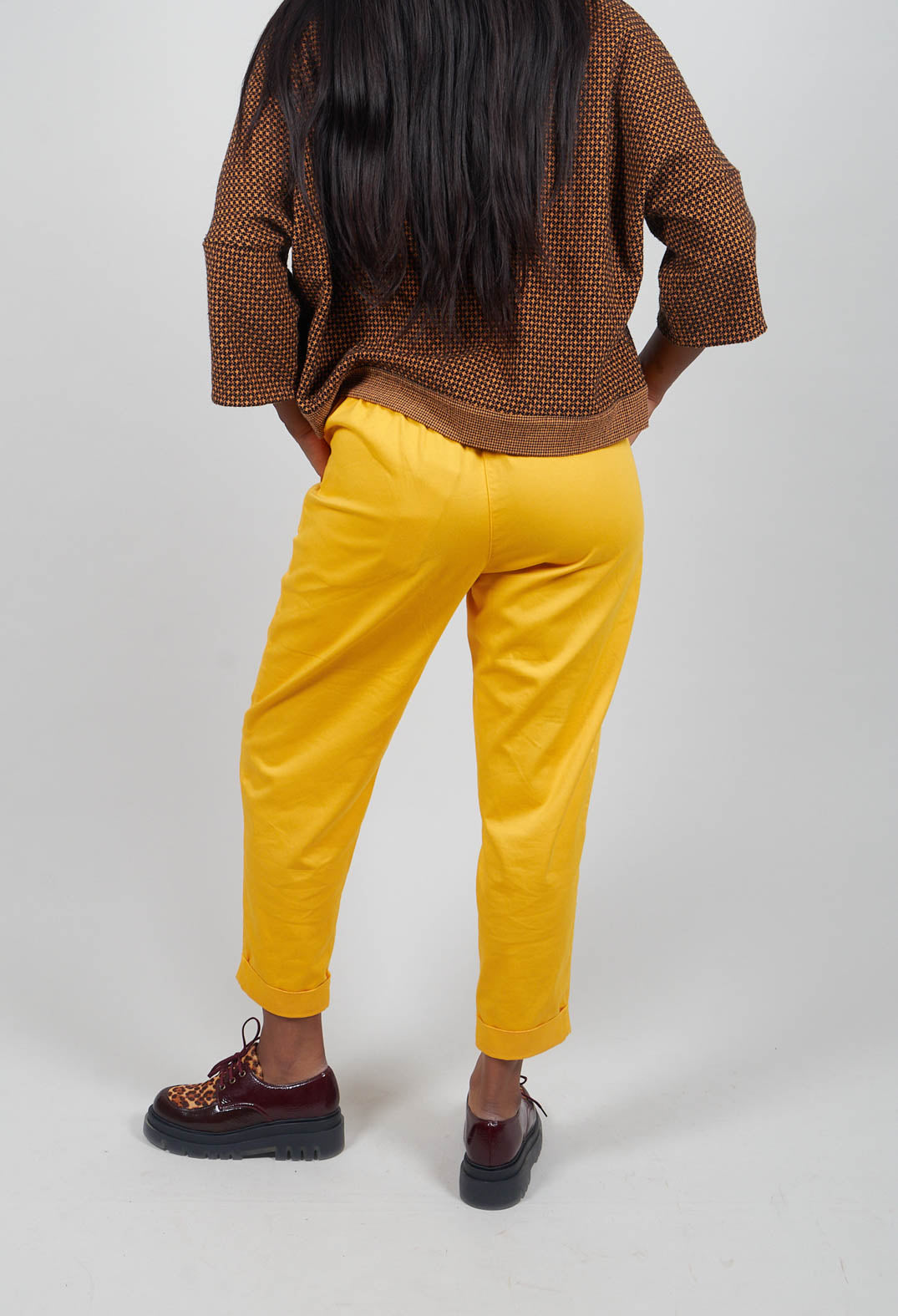 Geisha Long Trousers in Honey