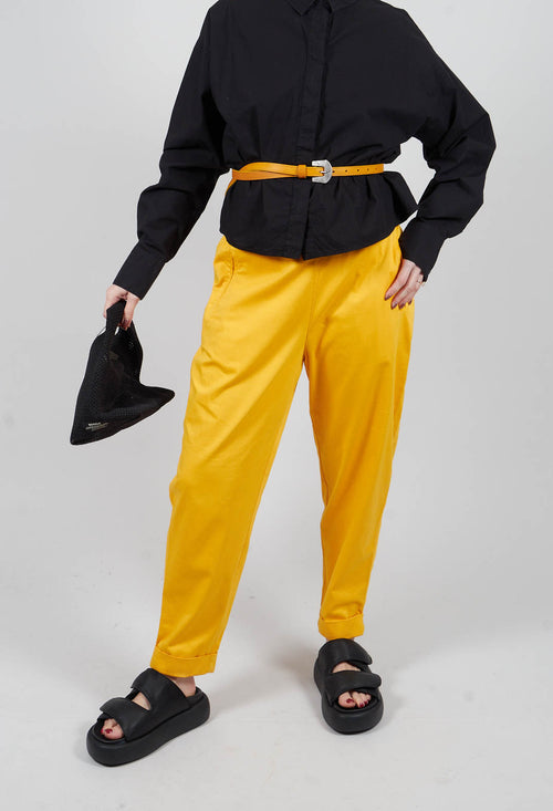 Geisha Long Trousers in Honey