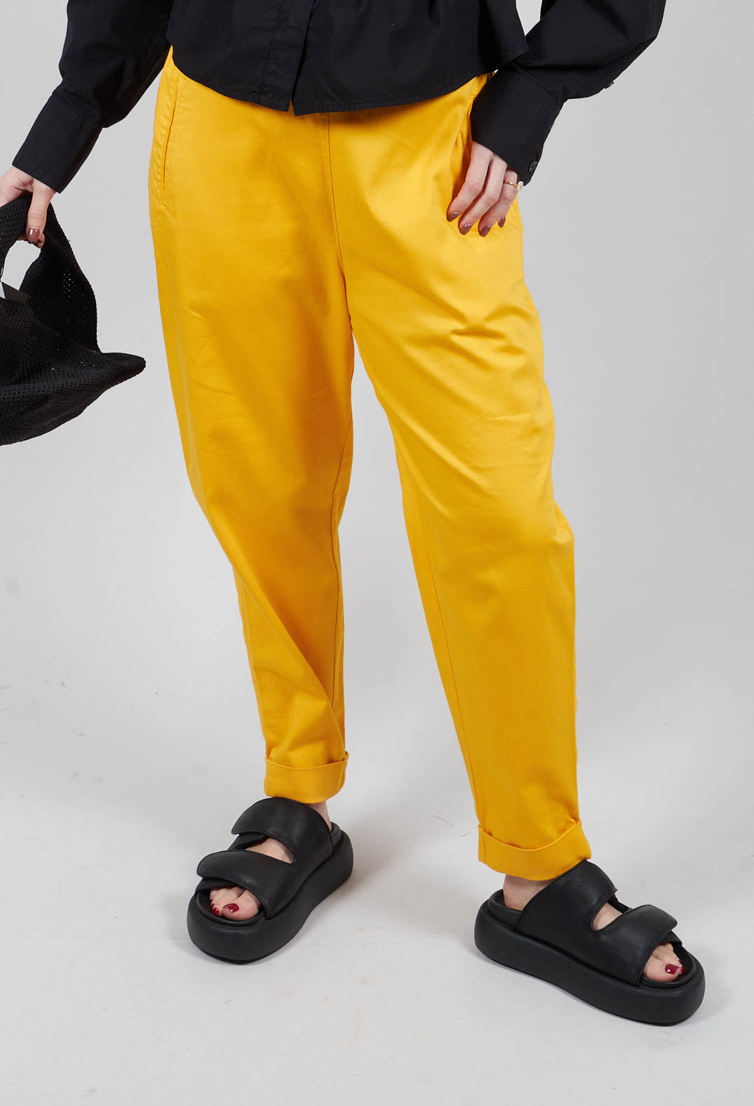 Geisha Long Trousers in Honey