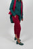 Geishan Trousers in Scarlet