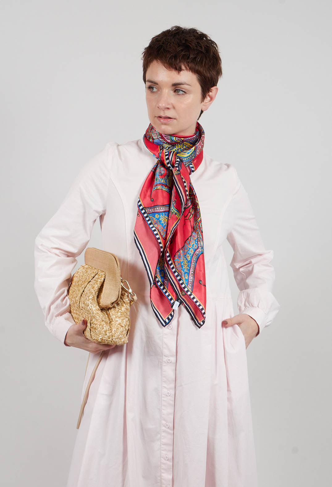 Maleha Dress in Rose