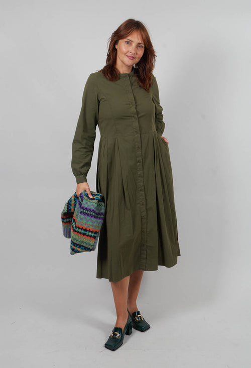 Maleha Dress in Khaki
