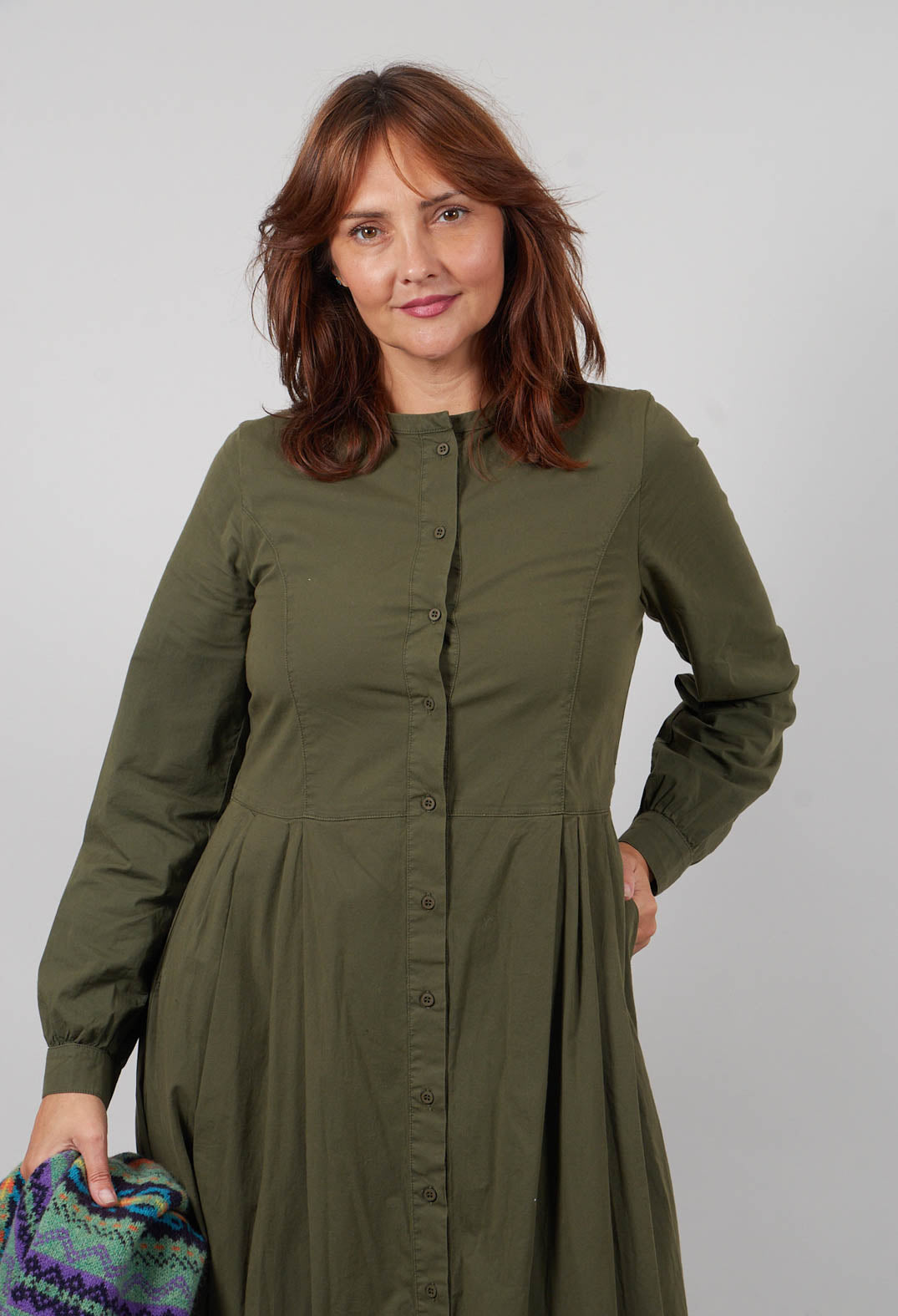 Maleha Dress in Khaki