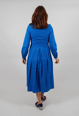 Maleha Dress in Cobalt