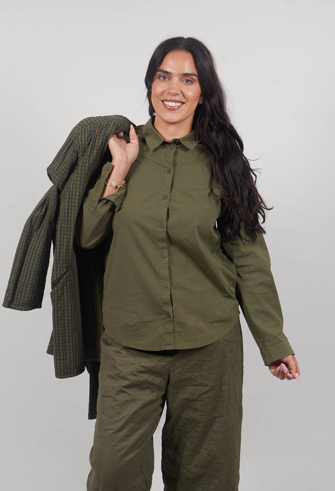 Mikumi Blouse in Khaki
