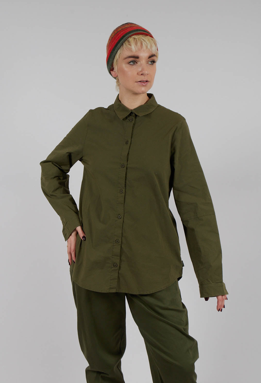 Mikumi Blouse in Khaki