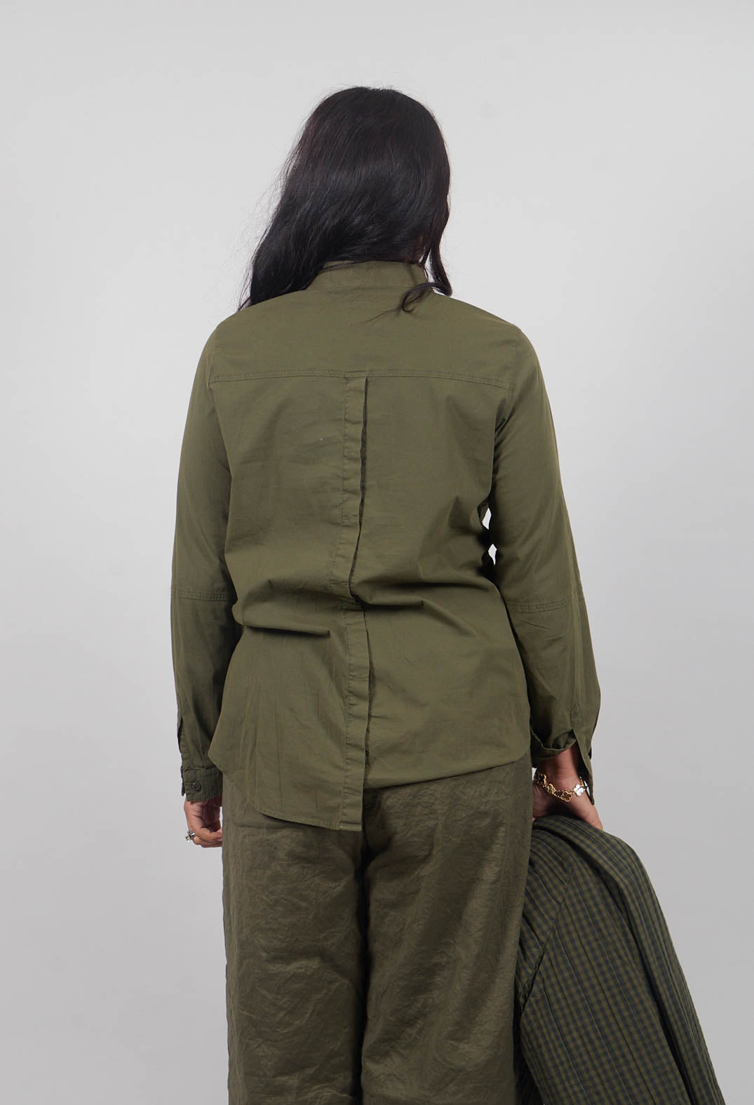 Mikumi Blouse in Khaki