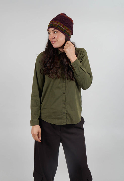 Mikumi Blouse in Khaki