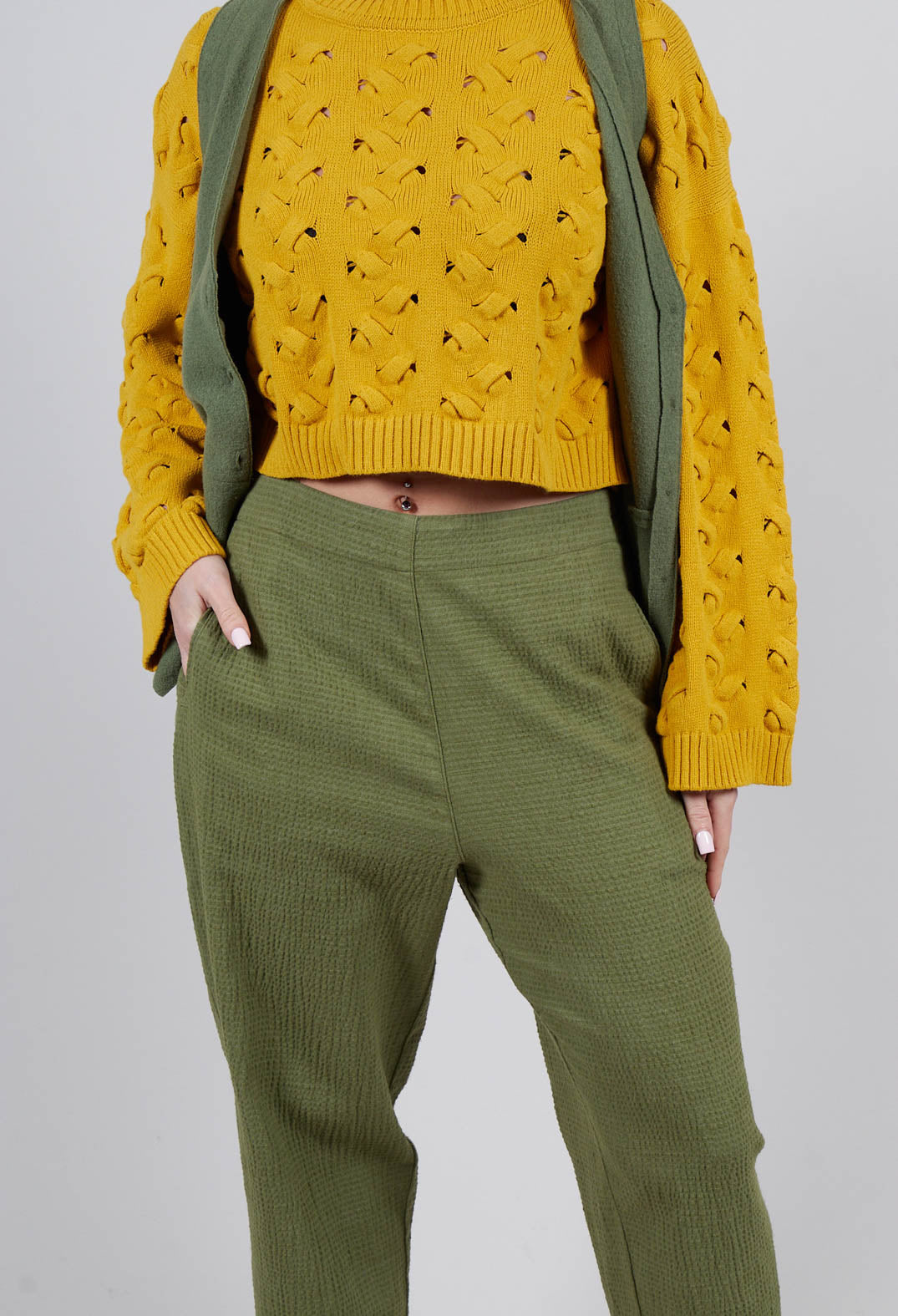 Geisha Trousers in Khaki