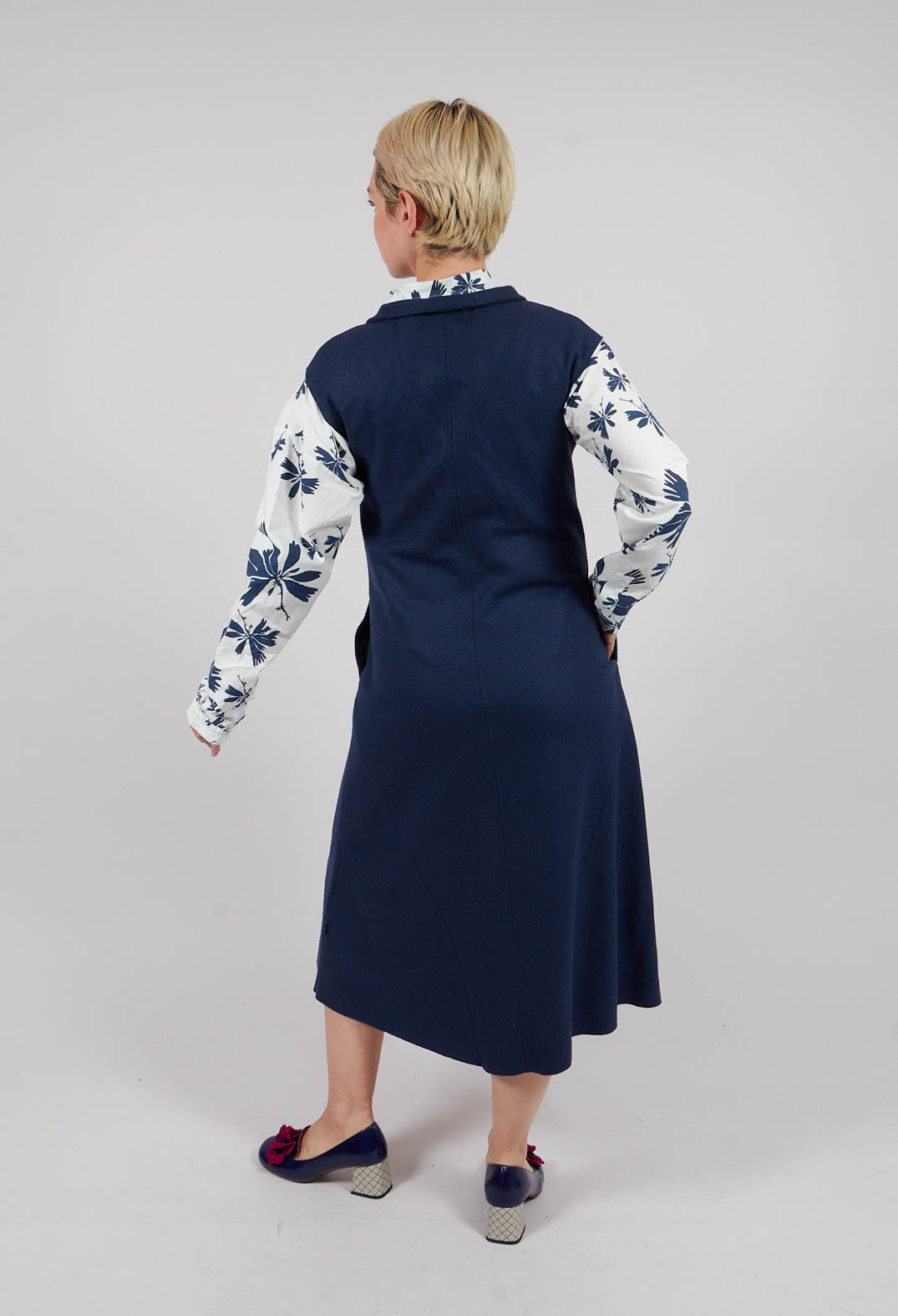 Toya Dress in Dark Night