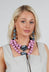 Three Strand Necklace in Tornado Lilac