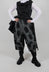Voca Trousers in Black and White