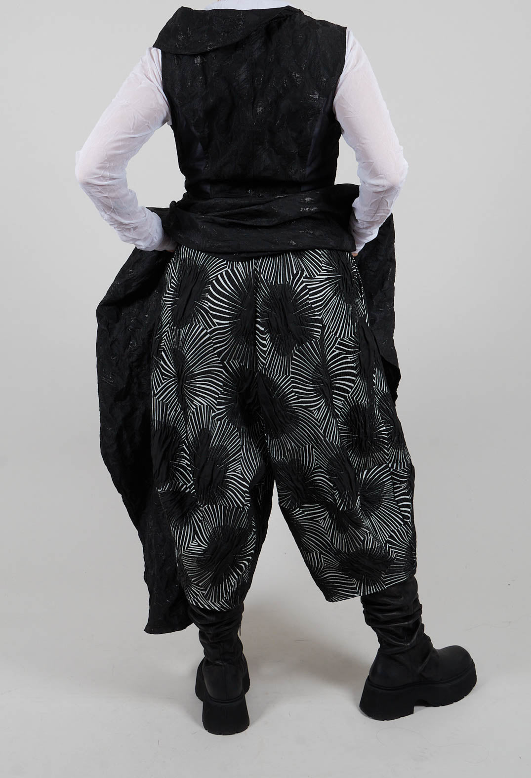 Voca Trousers in Black and White