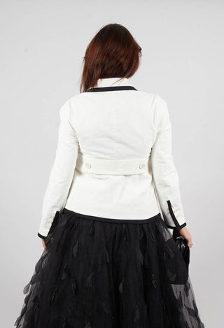 Cotton Jacket in Cream