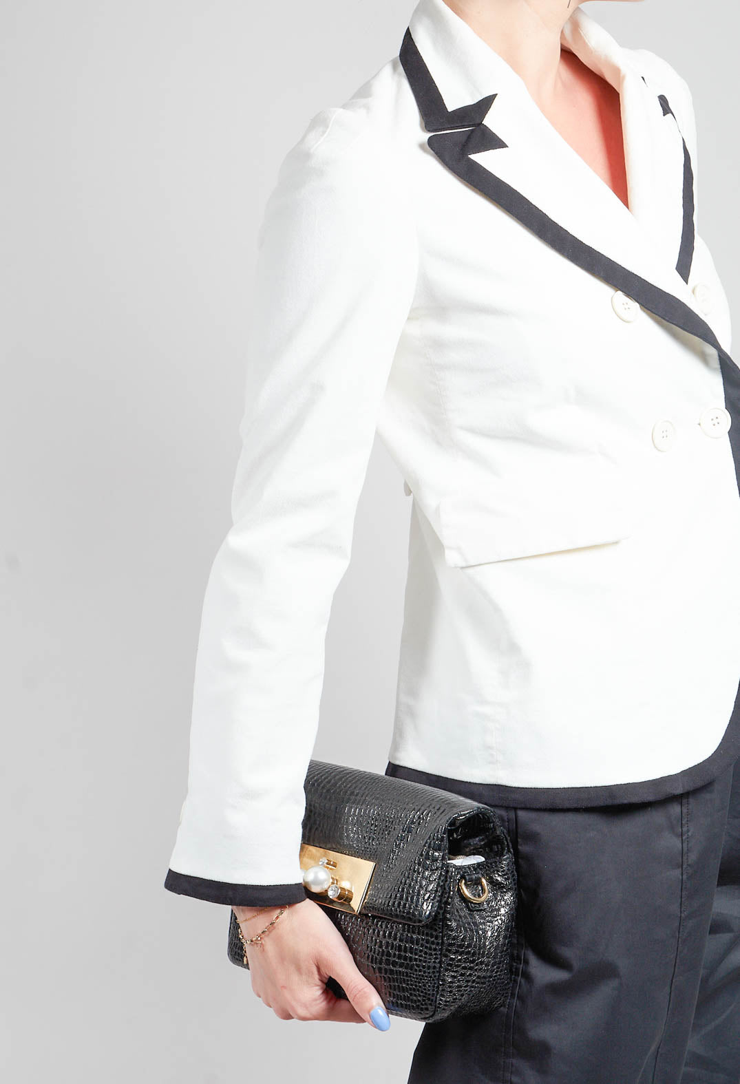 Cotton Jacket in Cream