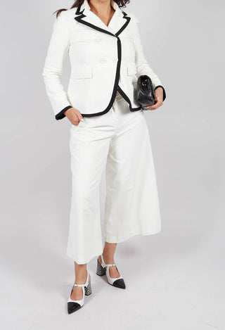 Cotton Trousers in Cream