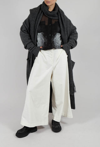 Cotton Trousers in Cream