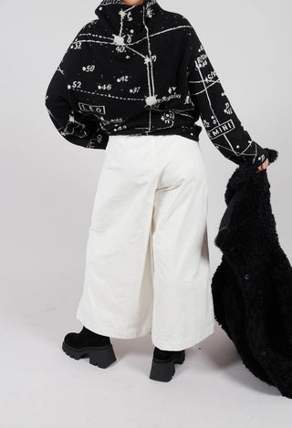 Cotton Trousers in Cream