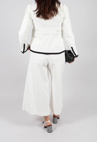 Cotton Trousers in Cream