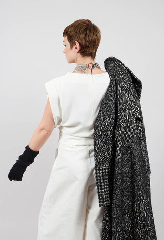 Padded Blouse in Cream