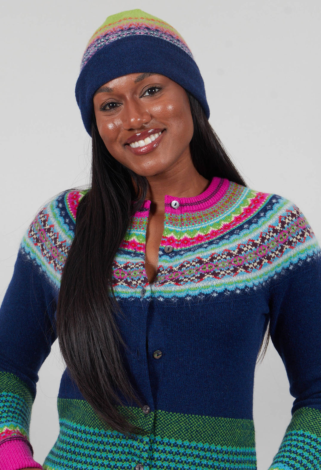 Alloa Beanie Hat in Molly