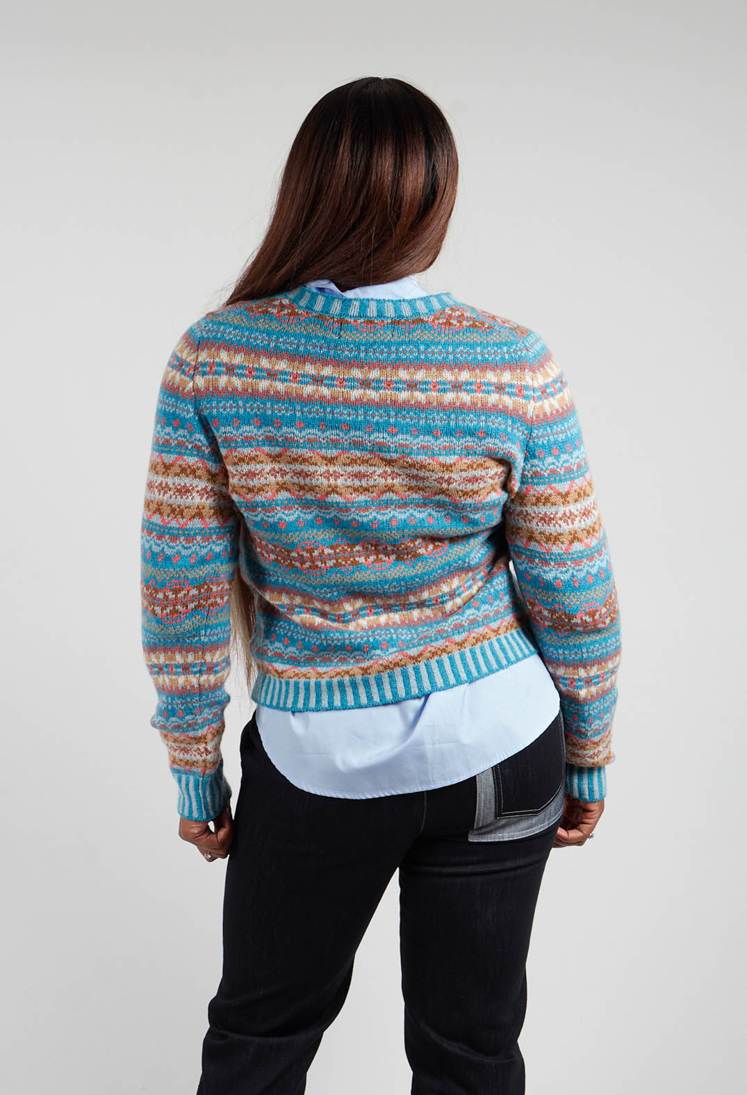 トップス kmrii cardigan Kinross Cardigan in Topaz – Olivia May