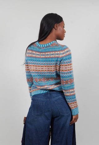 Kinross Cardigan in Topaz