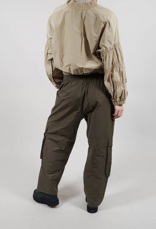 Cargo Style Trousers in Khaki