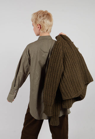 Relaxed Fit shirt in Khaki