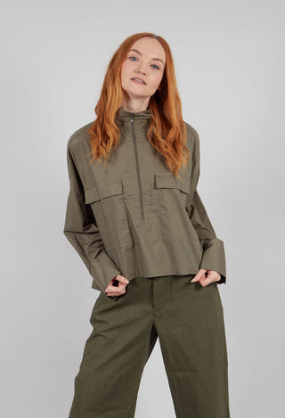 Utility Style Jacket in Khaki