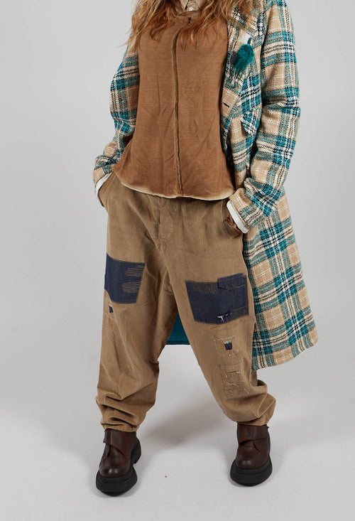 Cord Trousers in Brown