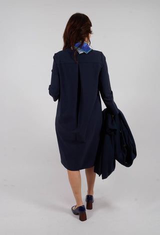 Travel Dress in Dark Navy