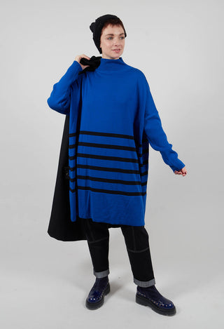 Max Jumper Dress in Royal Nero