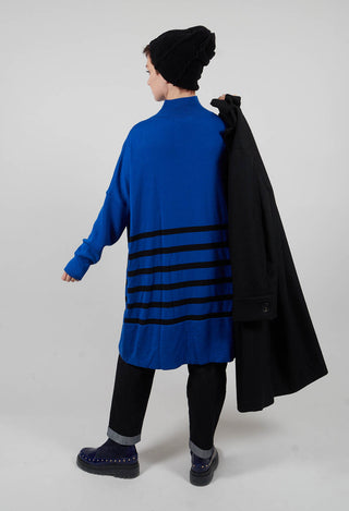 Max Jumper Dress in Royal Nero