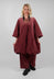 Balloon Sleeve Dress in Rust