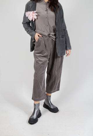 Balloon Leg Trousers in Iron