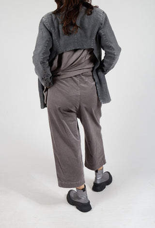 Balloon Leg Trousers in Iron